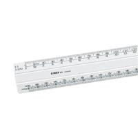 LINEX FLAT SCALE RULE 300MM WH