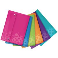 LEITZ WOW WALLET A4 ASSORTED PK6