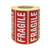 Fragile Parcel Labels 1000 Per Roll MA07624