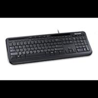 Microsoft Wired 600, Black keyboard USB QWERTY UK International