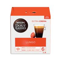 Nescafe Dolce Gusto Cafe Lungo Coffee Capsules (Pack of 48) 12431827
