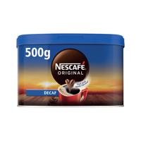 Nescafe Original Coffee Granules Decaffeinated 500g 12284100