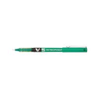 Pilot V5 Hi-Tecpoint Ultra Rollerball Pen 0.3mm Line Green BXV504