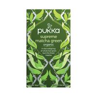 Pukka Supreme Green Matcha Fairtrade WWF Tea Bags (Pack of 20) P5056SE