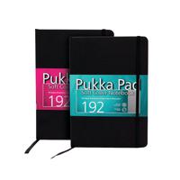 Pukka Pad Signature Soft Cover Notebook Casebound A5 Black (Pack of 3) 6981-SIG