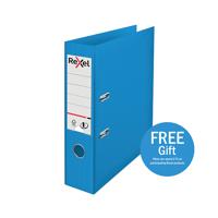 Rexel Choices 75mm Lever Arch File Polypropylene A4 Blue 2115503