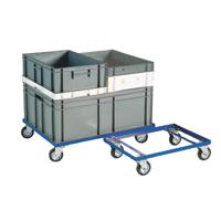 VFM 383360 Folding Container Trolley with Lid 