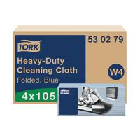 TORK H/DUTY CLEANING CLOTH 105 SH P4