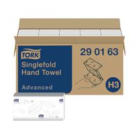Tork Soft Single Fold Hand Towel 250 Sheets 290163 Pack of 15