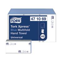 Tork Xpress Multifold Hand Towel H2 Blue 250 Sheets (Pack of 12) 471069