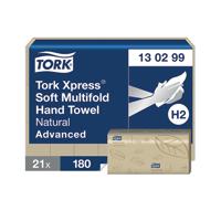 TORK XPRESS SFT 2PLY HD TWL NAT PK21