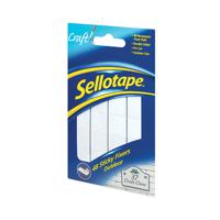 Sellotape Sticky Fixers Outdoor Pk 48 20x20mm 1445421