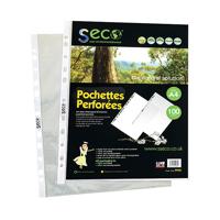 SS ECO PUNCH POCKET PK100 CLEAR