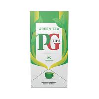 PG TIPS PURE GREEN ENV TEA BAGS PK25
