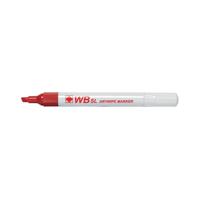 Whiteboard Marker Chisel Tip Red WX26037