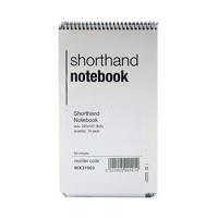 Spiral Shorthand Notepad 80 Leaf (Pack of 10) WX31003