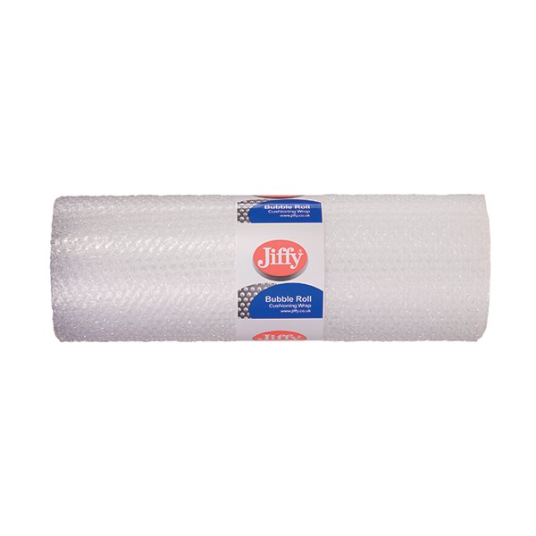 Jiffy Bubble Film Roll 500mmx10m Clear BROC37737 Jiffy Bubble Film Roll 500mmx10m Clear BROC37737