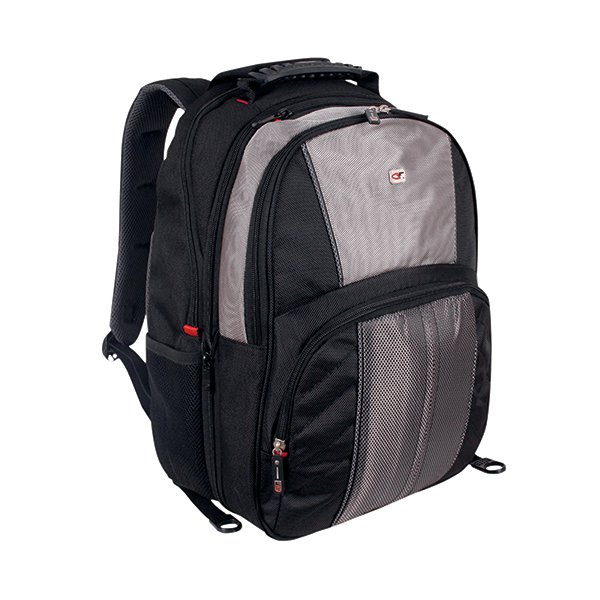 Gino Ferrari Astor Black Laptop Backpack GF502 Gino Ferrari Astor Black Laptop Backpack GF502