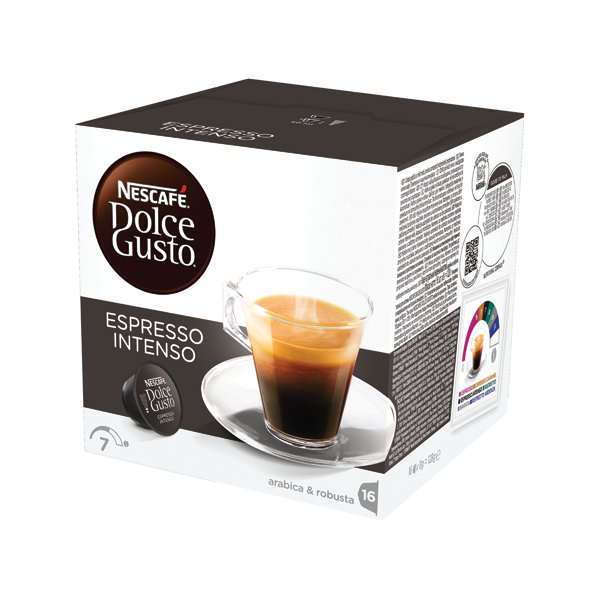 Nescafe Dolce Gusto Espresso Intenso Capsules (Pack of 48) 12048955 Nescafe Dolce Gusto Espresso Intenso Capsules (Pack of 48) 12048955