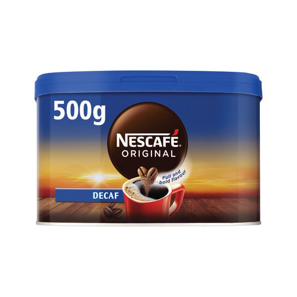 Nescafe Decaffeinated Instant Coffee 500g 12315569 Nescafe Decaffeinated Instant Coffee 500g 12315569