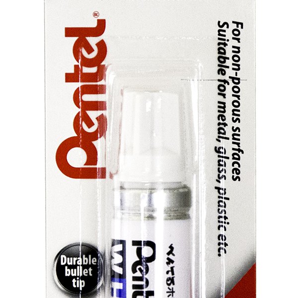Pentel Paint Marker White Bullet Tip BCX100W Pentel Paint Marker White Bullet Tip BCX100W