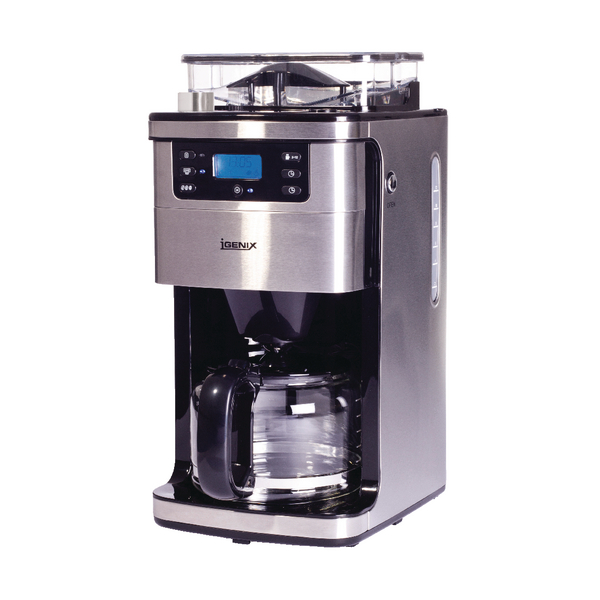 Bean to Cup Coffee Machine 12 Cup Silver IG8225 Bean to Cup Coffee Machine 12 Cup Silver IG8225