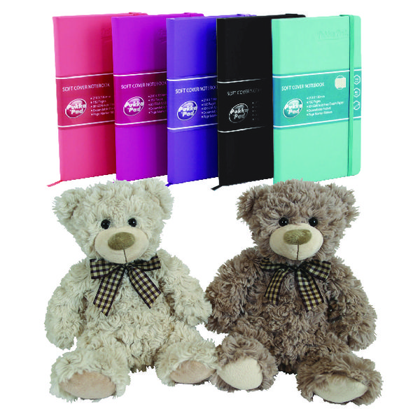 Pukka Signature Soft Cover A5 Assorted Plus Free Toy PP816967 Pukka Signature Soft Cover A5 Assorted Plus Free Toy PP816967