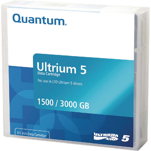 Quantum LTO-5 Ultrium Data Cartridge 1.5TB/3TB MR-L5MQN-01 Quantum LTO-5 Ultrium Data Cartridge 1.5TB/3TB MR-L5MQN-01