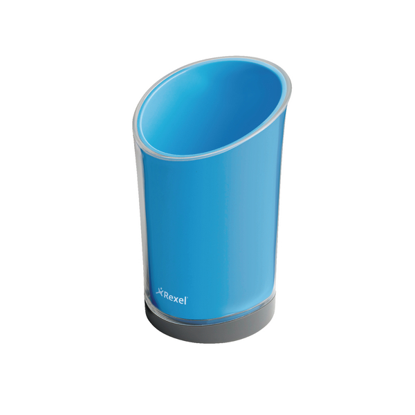 Rexel Joy Pen Cup Blissful Blue 2104029 Rexel Joy Pen Cup Blissful Blue 2104029