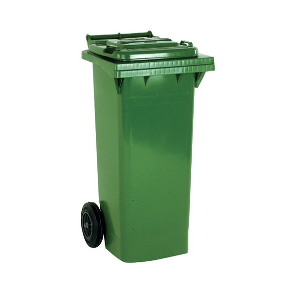 Refuse Container 240 Litre 2 Wheel Green 331182 Refuse Container 240 Litre 2 Wheel Green 331182