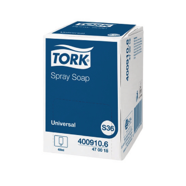 Tork Spray Hand Soap 0.4 Litre 470037 Tork Spray Hand Soap 0.4 Litre 470037