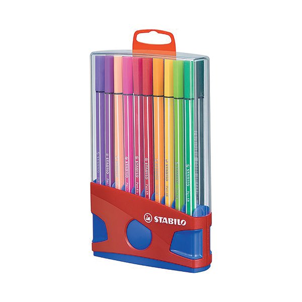 Stabilo Pen 68 Fibre Tip Pen Assorted 6820-03 Stabilo Pen 68 Fibre Tip Pen Assorted 6820-03