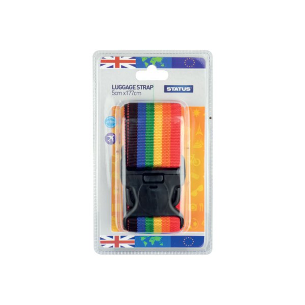 Status Adjustable Multi-Colour Luggage Strap (Pack of 3) SLUGSTRAP1PK3 Status Adjustable Multi-Colour Luggage Strap (Pack of 3) SLUGSTRAP1PK3