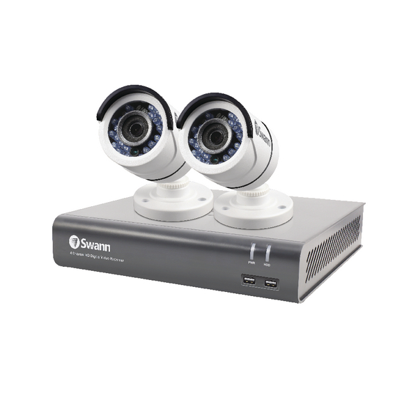 Swann 4 Channel 2 Camera DVR CCTV Kit SWDVK-445752-UK Swann 4 Channel 2 Camera DVR CCTV Kit SWDVK-445752-UK