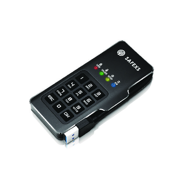 SafeXS Firebolt Portable SSD with Keypad Encryption 30GB SXSFB-30GB SafeXS Firebolt Portable SSD with Keypad Encryption 30GB SXSFB-30GB