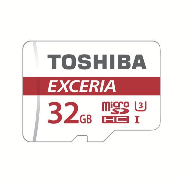 Toshiba Exceria M302 MicroSDHC+SD Adapter Class 10 32GB THN-M302R0320EA Toshiba Exceria M302 MicroSDHC+SD Adapter Class 10 32GB THN-M302R0320EA