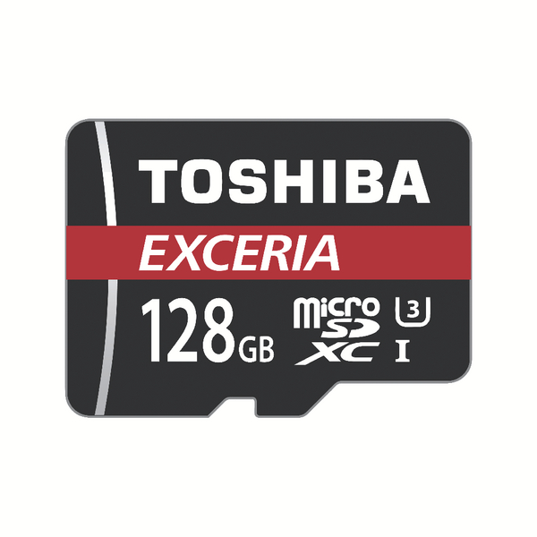 Toshiba Exceria M302 MicroSDXC+SD Adapter Class 10 128GB THN-M302R1280EA Toshiba Exceria M302 MicroSDXC+SD Adapter Class 10 128GB THN-M302R1280EA