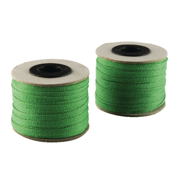 China Ribbon Cotton Green Roll 4mm x 30m 9702004EME30 China Ribbon Cotton Green Roll 4mm x 30m 9702004EME30