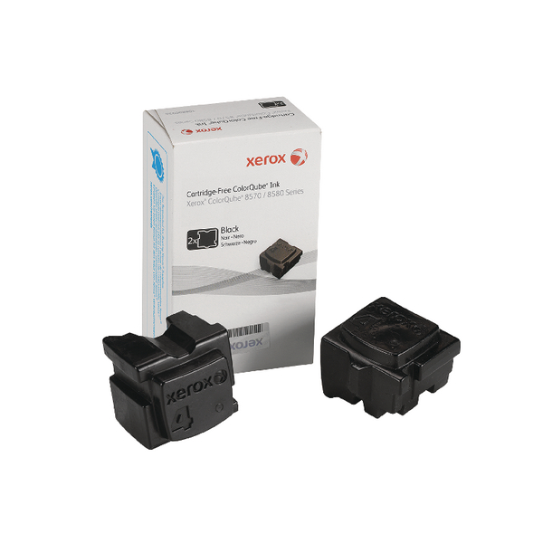 Xerox ColorQube 8570 Black Ink Stick 4.3K (Pack of 2) 108R00934 Xerox ColorQube 8570 Black Ink Stick 4.3K (Pack of 2) 108R00934