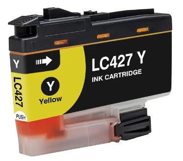 Compatible+Brother+LC427XL+Yellow+Ink+Cartridge