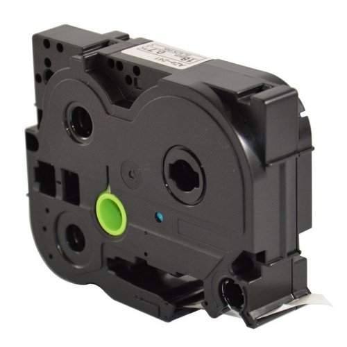 Compatible+Brother+TZ-243%2FTZe-243+18mm+Blue+on+White+Tape