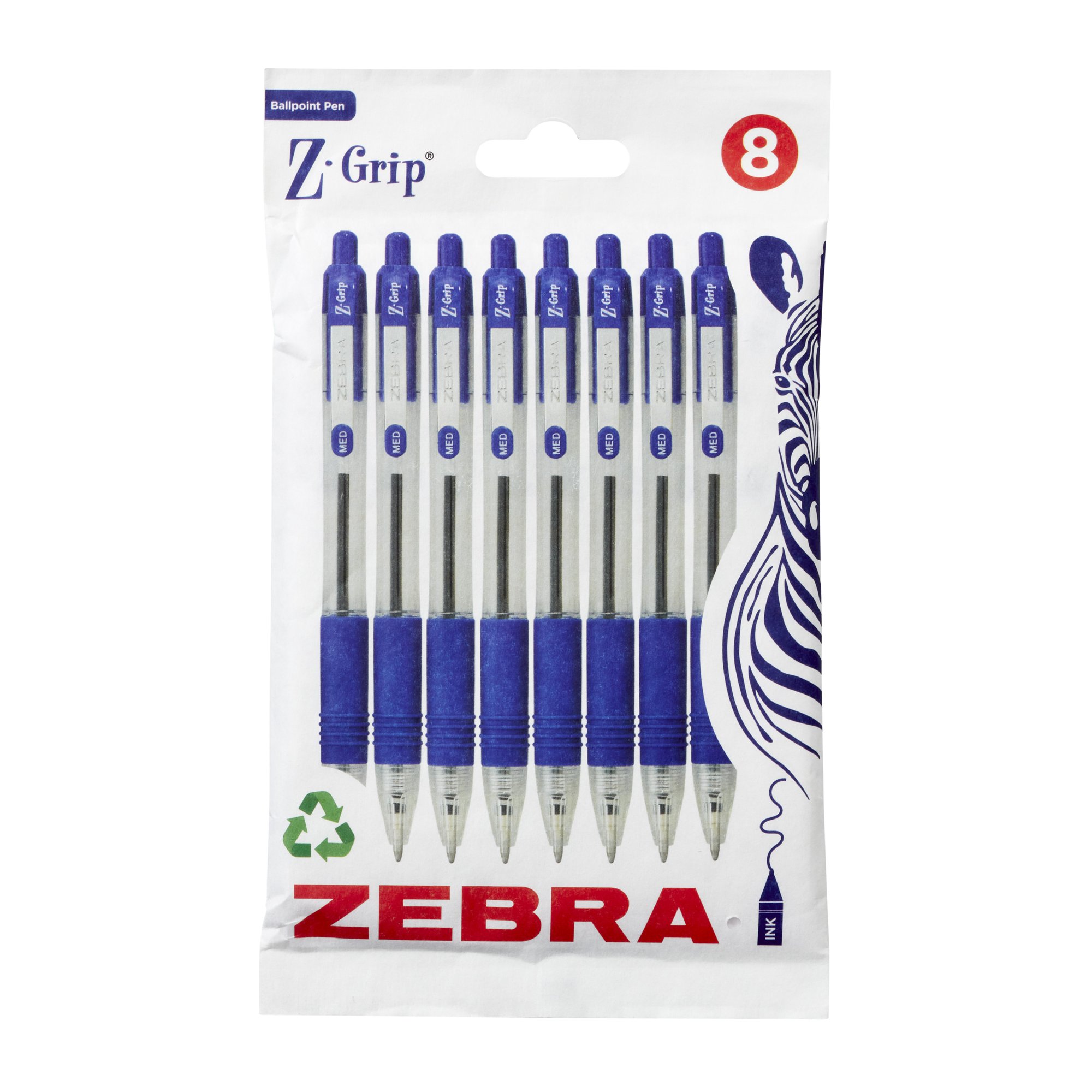 Z-GRIP RETRACTABLE BPT PEN BLUE INK